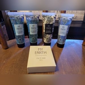 New My Earth toiletries